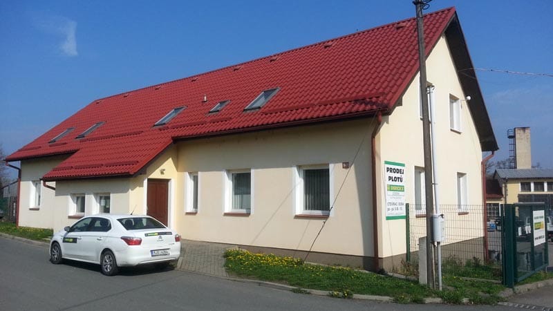 Sídlo společnosti DIRICKX BOHEMIA spol. s r.o.